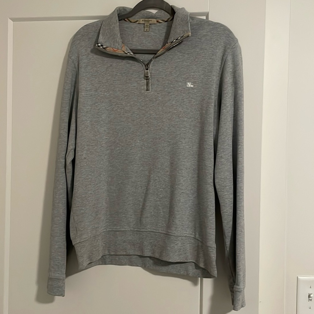 Men’s Burberry quarter zip